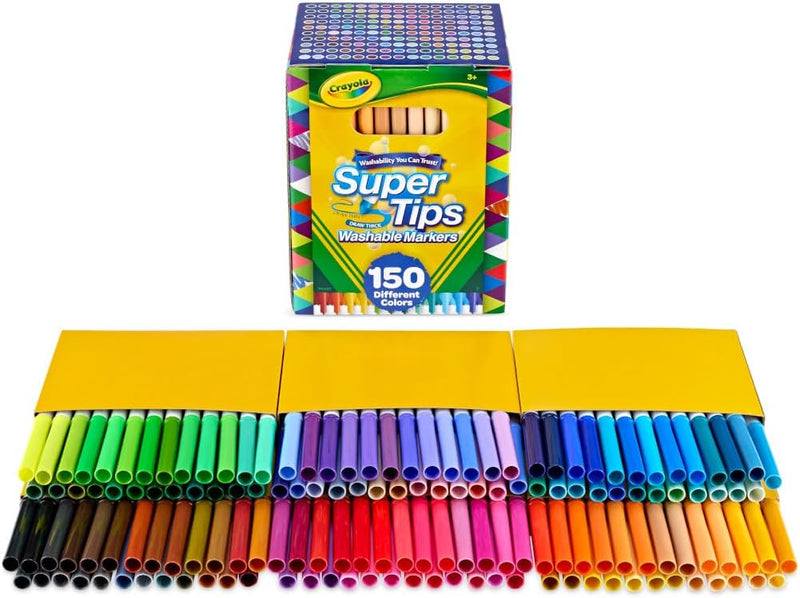 Plumones SuperTips X150 Crayola