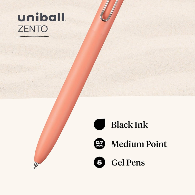 Boligrafo Gel Zento Retractil X5 Uniball