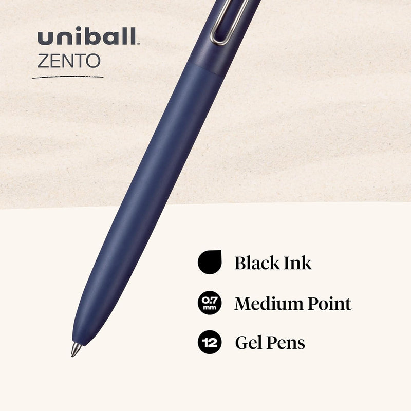 Boligrafo Gel Zento Retractil X4 Uniball