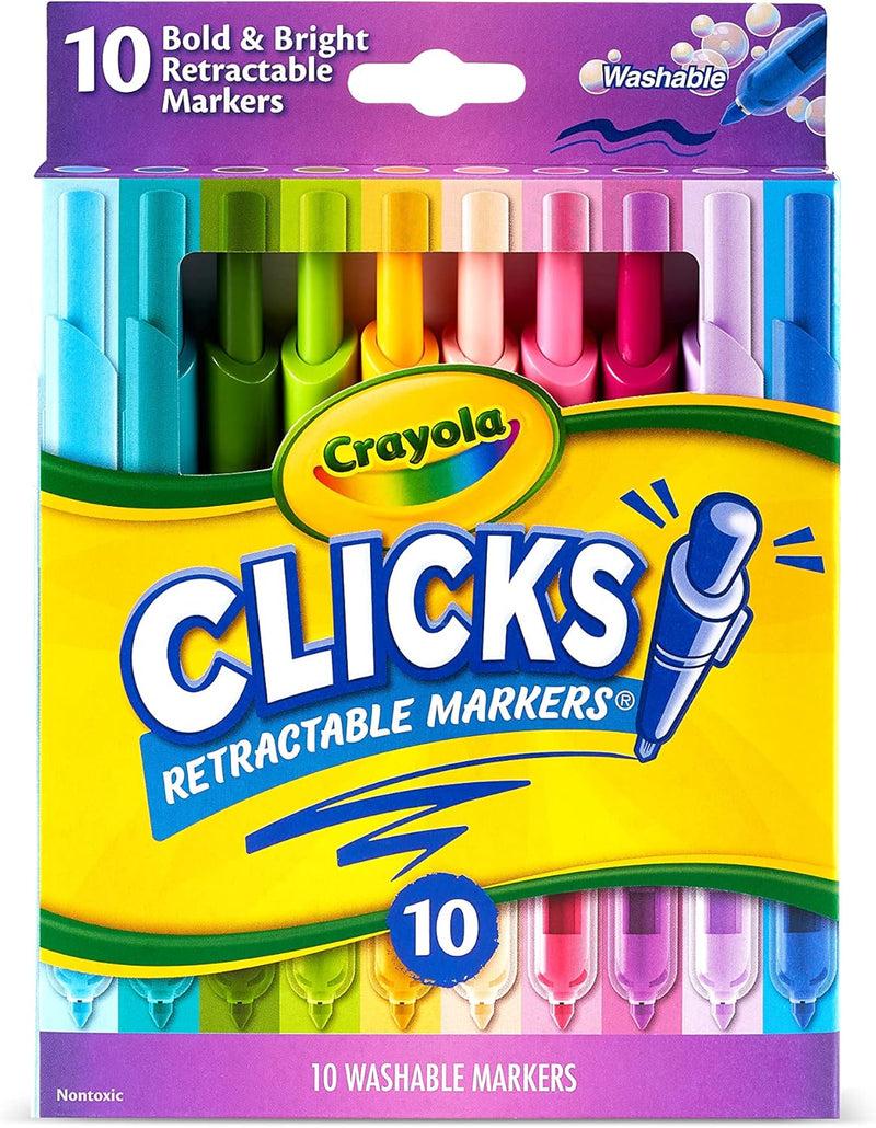 Plumones Click Retractical x10 Crayola