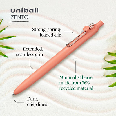 Boligrafo Gel Zento Retractil X5 Uniball