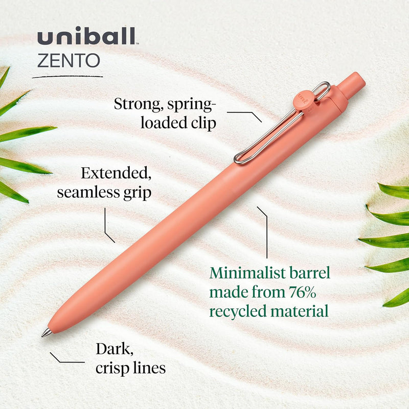 Boligrafo Gel Zento Retractil X5 Uniball