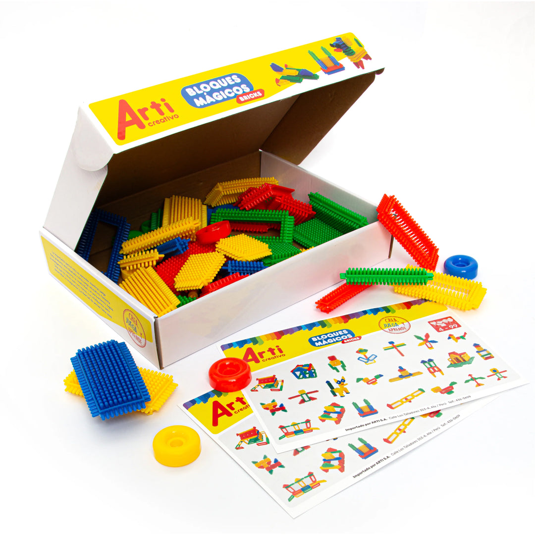 Arti Creativo Juego De Construcciones Juego Didactico Juegos De