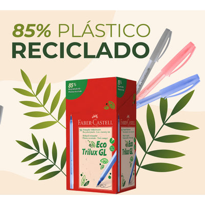 Bolígrafo Eco Trilux Semigel Faber Castell