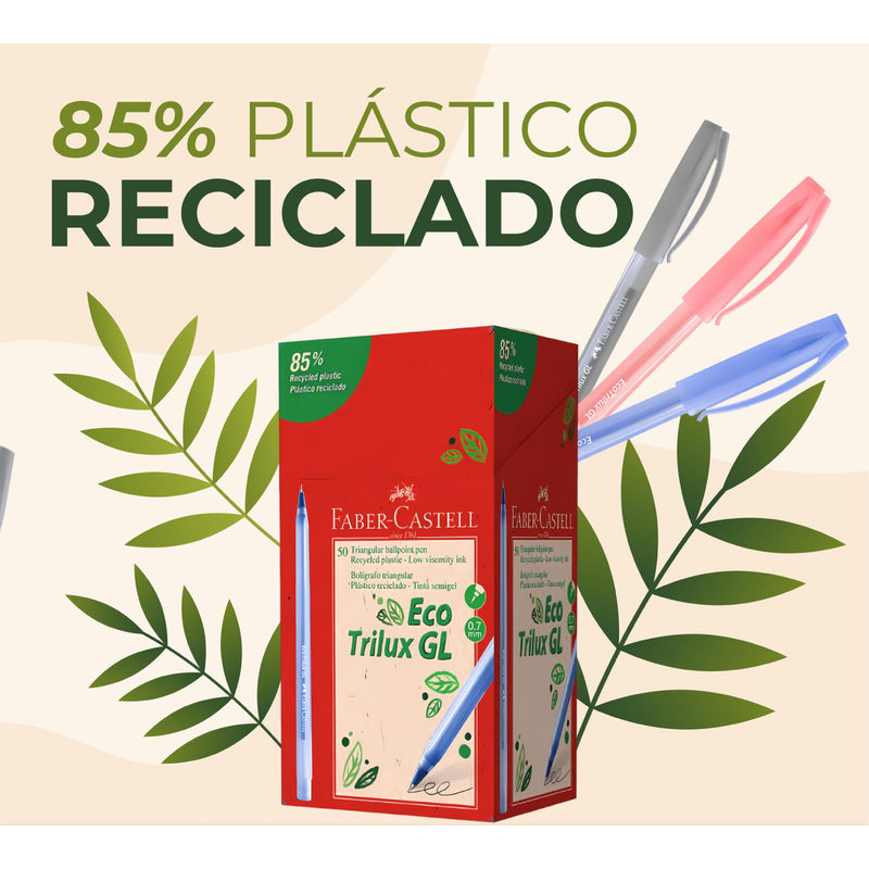 Bolígrafo Eco Trilux Semigel Faber Castell