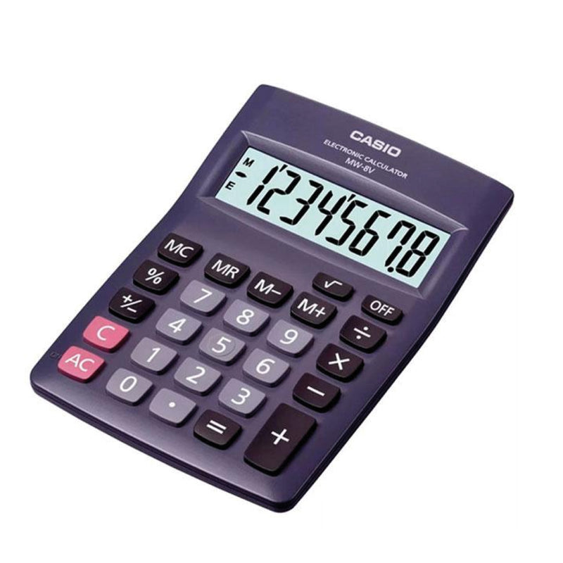 Calculadora de Mesa 8 Dígitos MW8V Casio