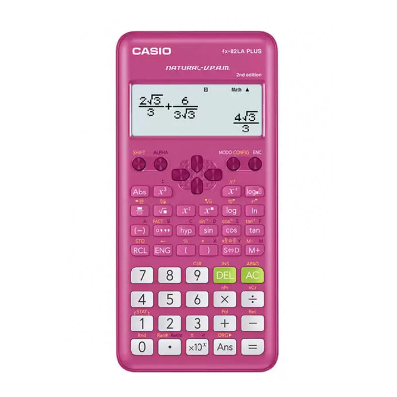Calculadora Científica FX-82LA PLUS2-PK Casio