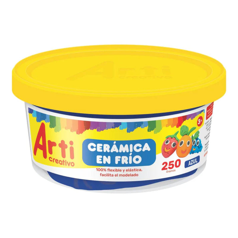 Cerámica en Frío 250 gr. Azul Arti
