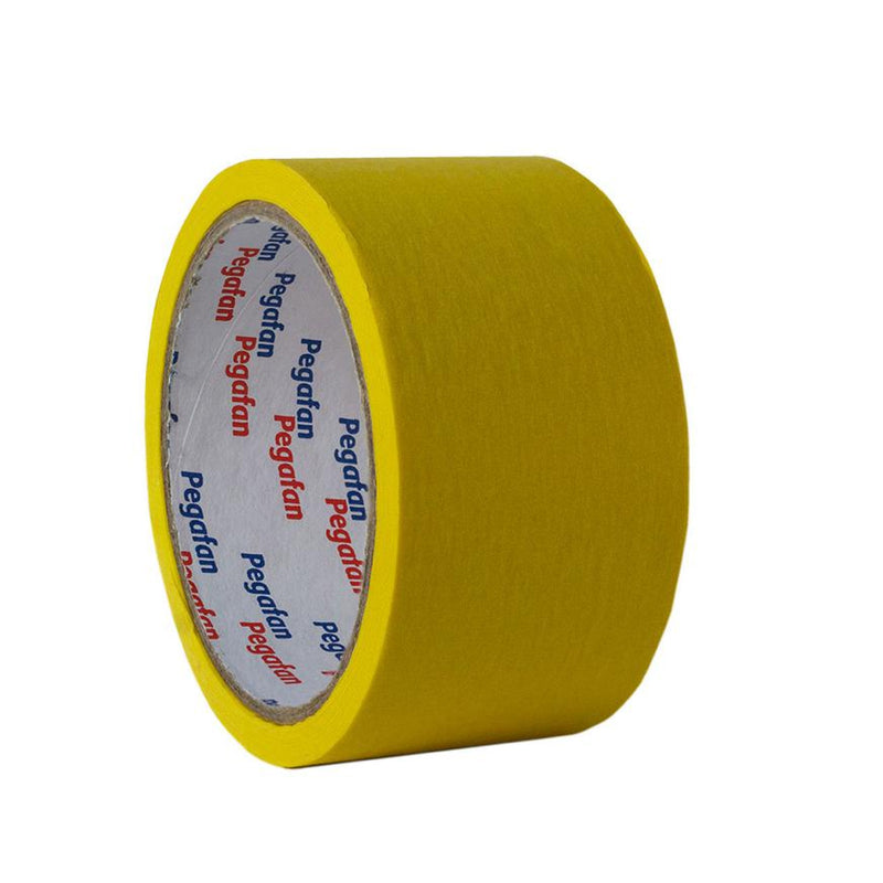 Cinta Masking Tape 2" X20 YDS Amarillo Pegafan