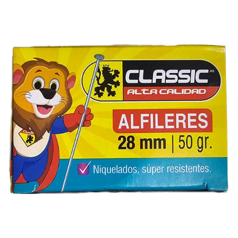 Alfileres Caja X50 gr. Classic