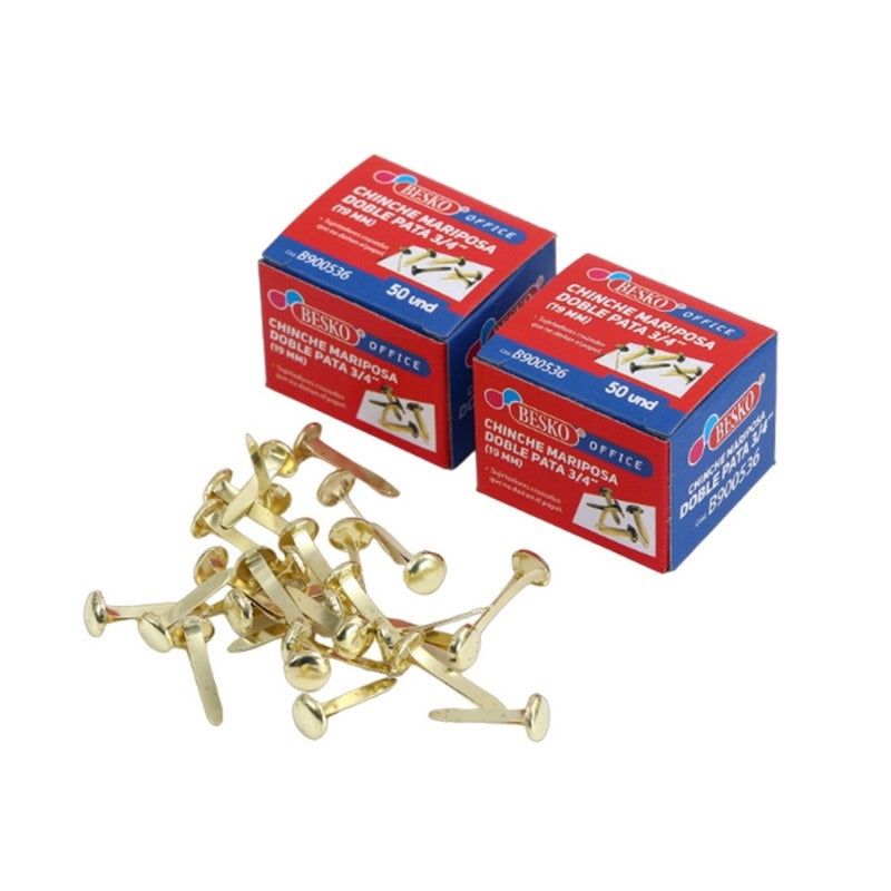 Chinches dos Patitas 3/4" X50 Besko