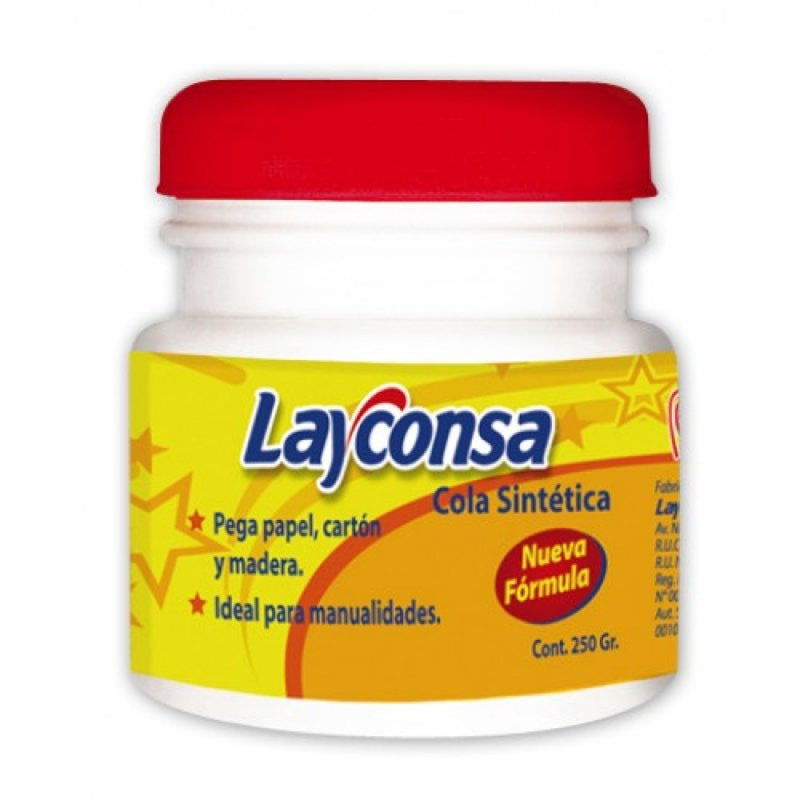 Cola Sintética Pote X 250 ml. Layconsa