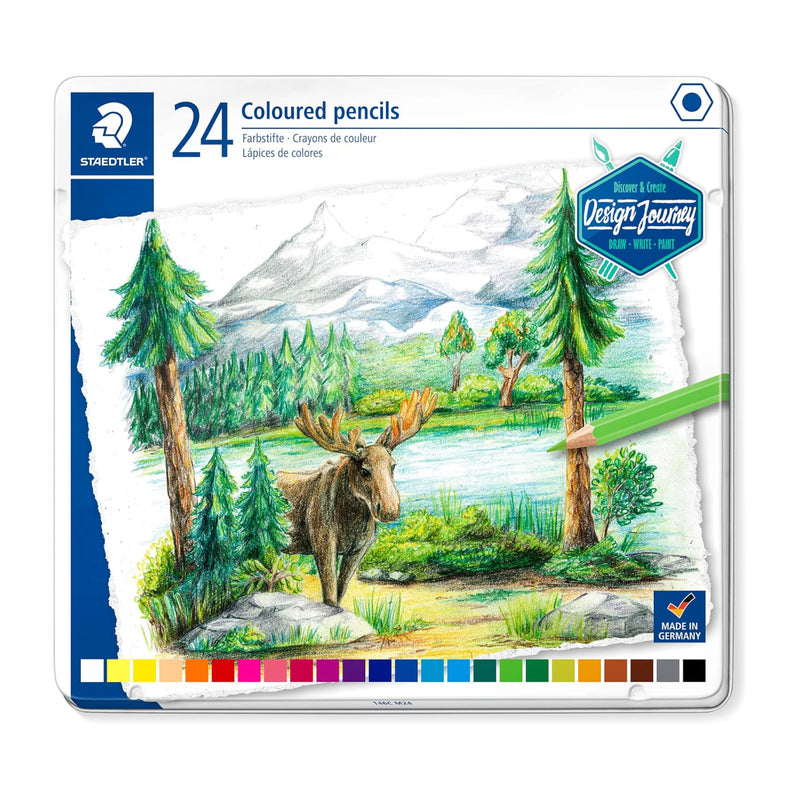 Colores X24 Caja Metal Staedtler