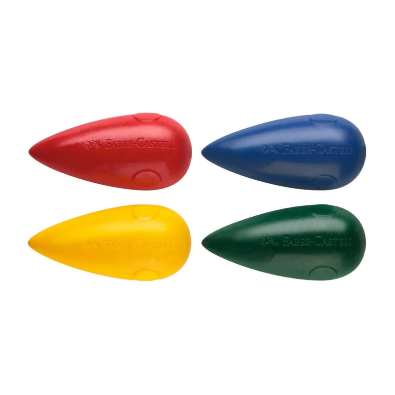 Crayones Ergonómico X6 Trompo Faber Castell