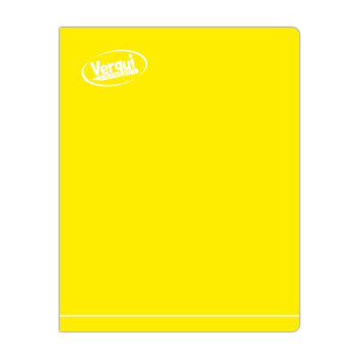 Cuaderno Escolar Triple Reglón Marco Amarillo Verqui
