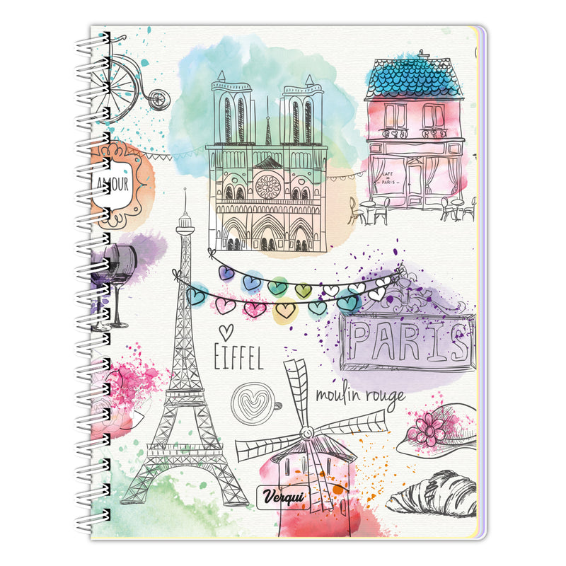 Cuaderno Universitario A4 300H. 70 Gr. Verqui