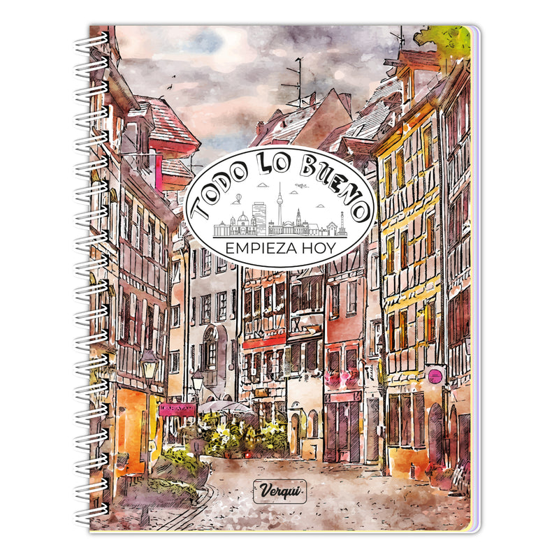 Cuaderno Universitario A4 300H. 70 Gr. Verqui