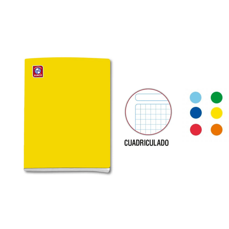 Cuaderno Escolar A5 Cuadriculado Classic