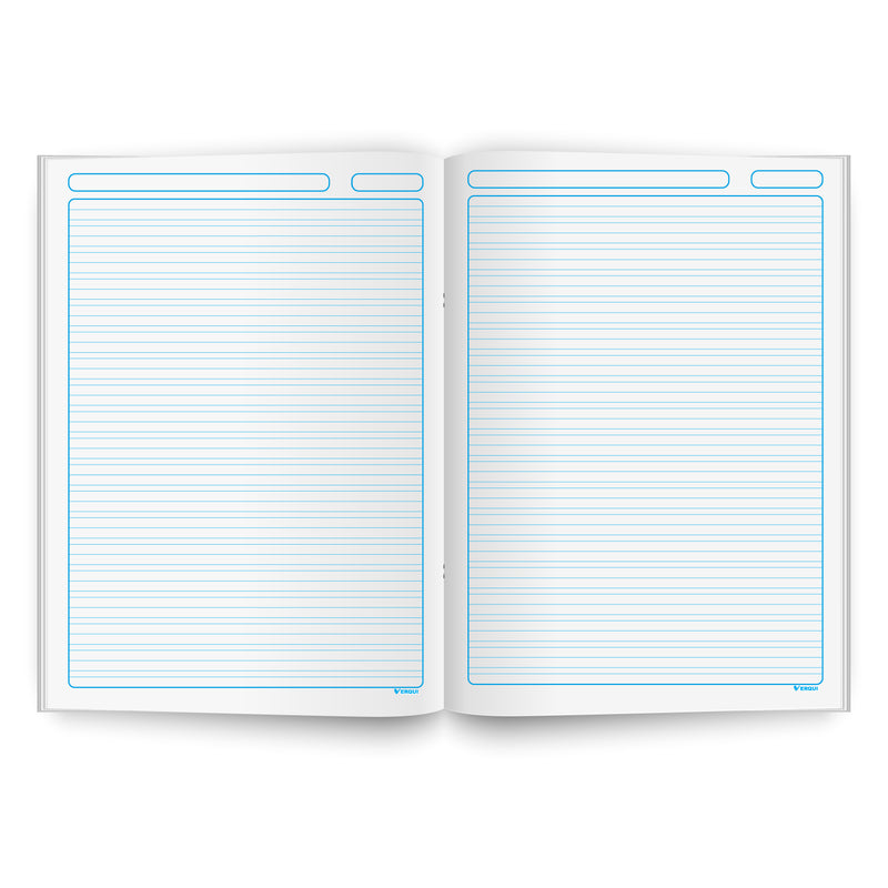 Cuaderno Escolar A5 Triple Línea X80 H. Verqui