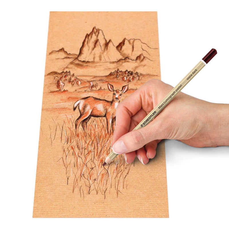Lápices Mars Lumograph Pastel X6 Staedtler