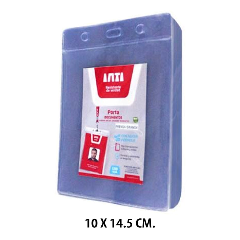 Mica Funda Prensa Grande 10X14.5 cm. Inti