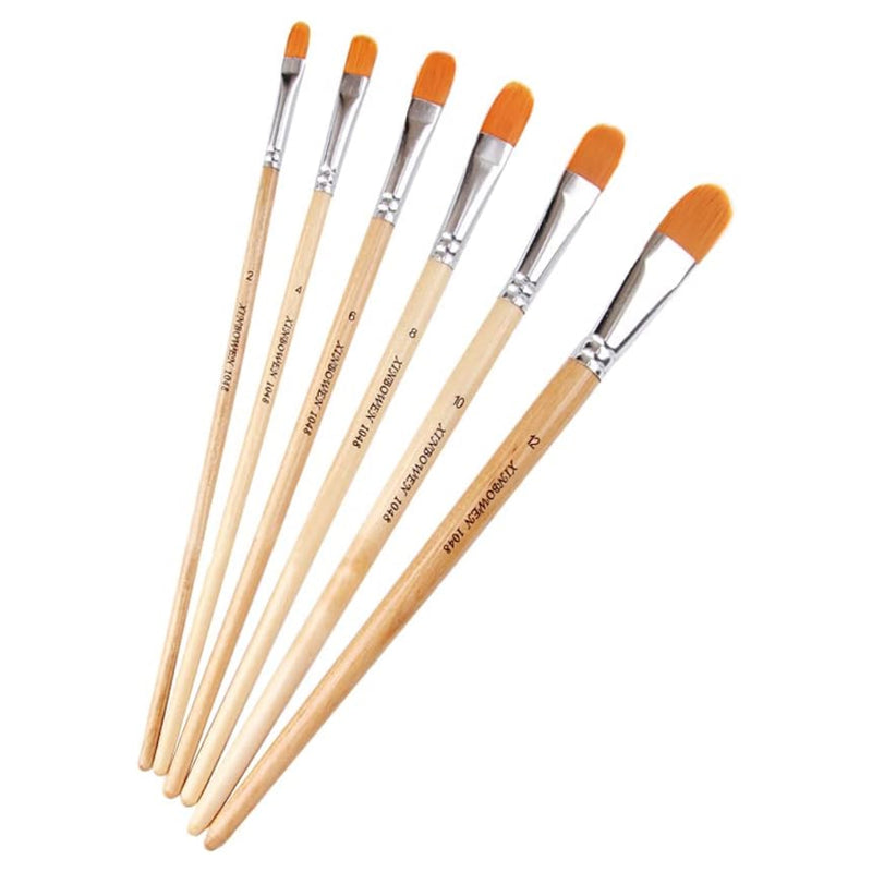 Pincel Lengua de Gato Sintético Importado