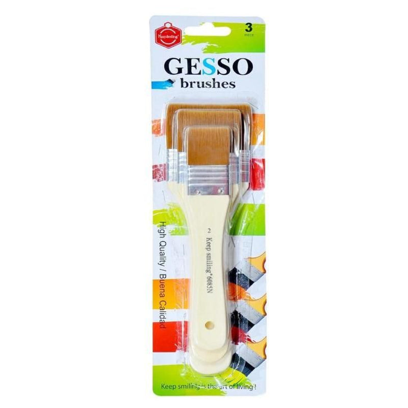 Set Brochas X3 P/Sintético Keep Smiling