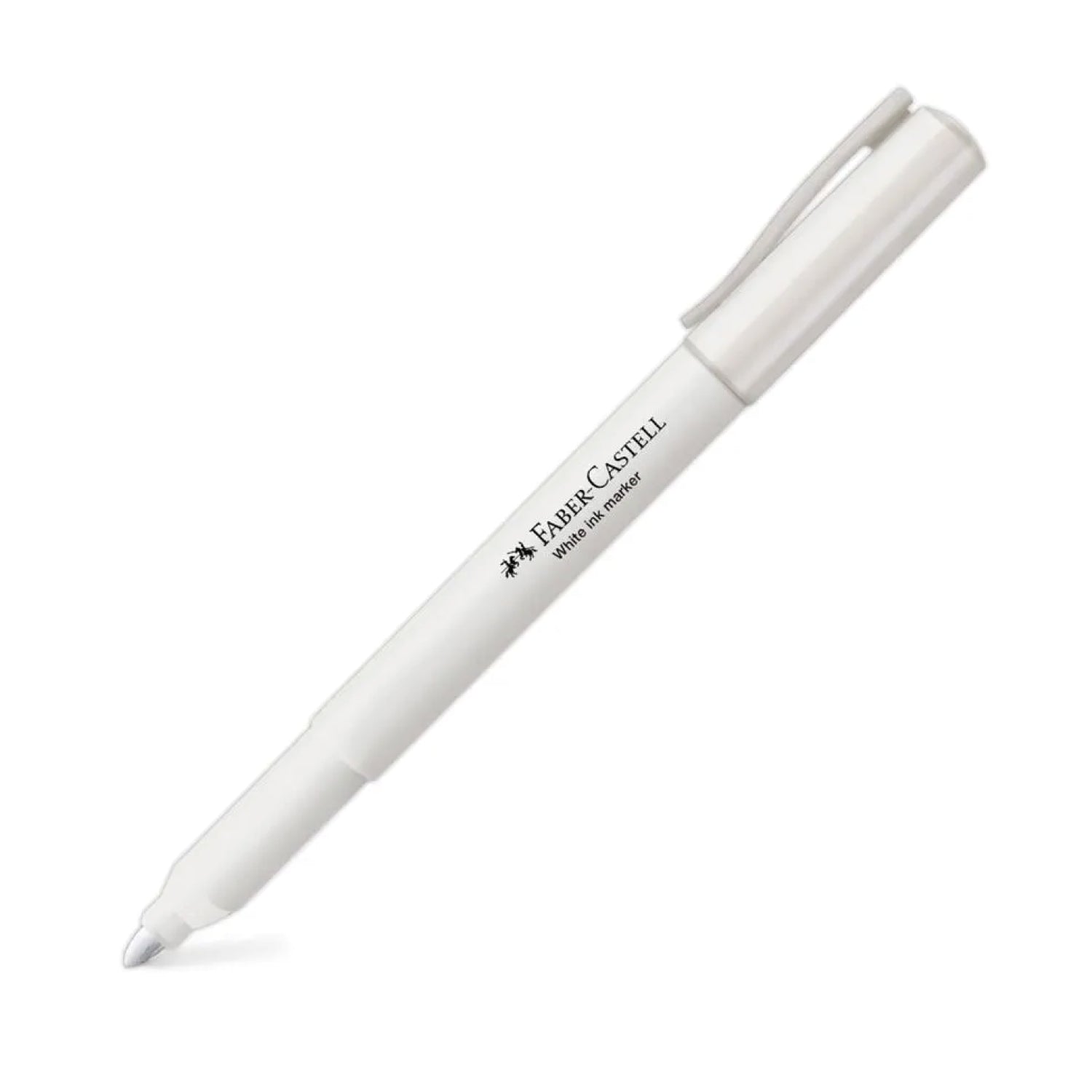 Plumón Permanente Blanco Faber Castell – Verqui