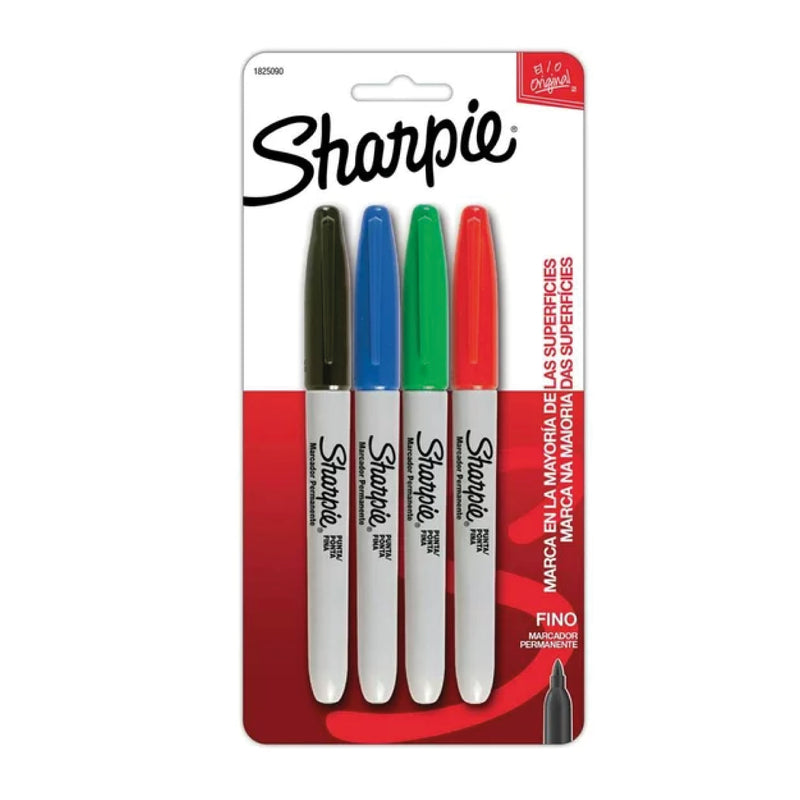 Plumón Permanente P/Fina X4 Sharpie