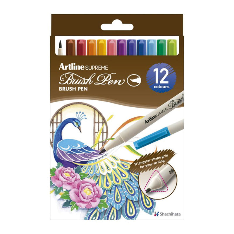 Plumón Supreme Brush X12 Artline