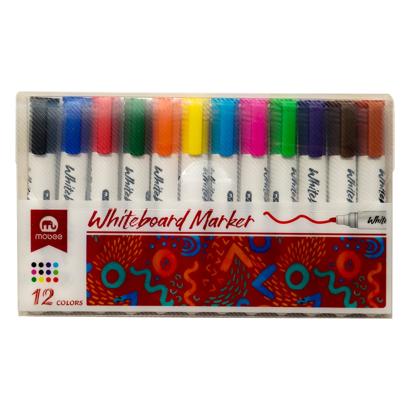 Plumones para Pizarra X12 Colores Importado