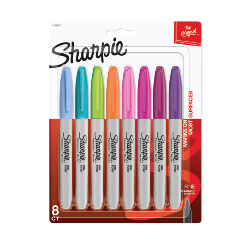 Plumón Permanente P/Fina Fashion Pastel X8 Sharpie