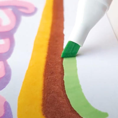 Plumón a Base de Alcohol X12 Artesco Doodle Makers