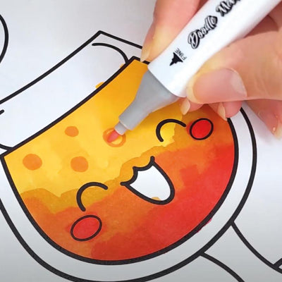 Plumón a Base de Alcohol X48 Artesco Doodle Makers