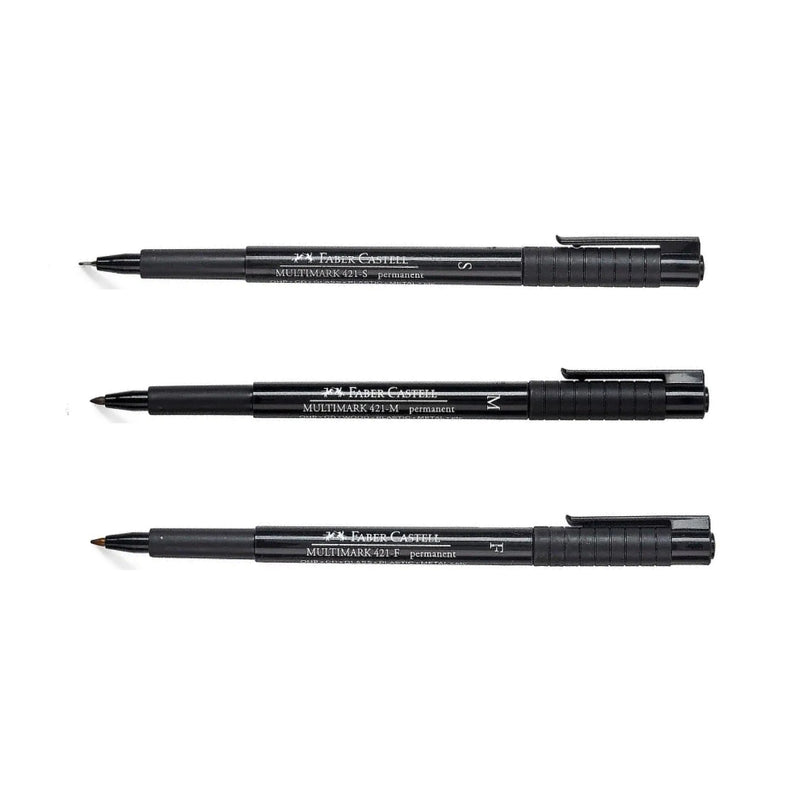 Plumón Marcador Indeleble 421 Faber Castell