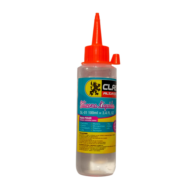 Silicona Líquida X 100 ml. Classic