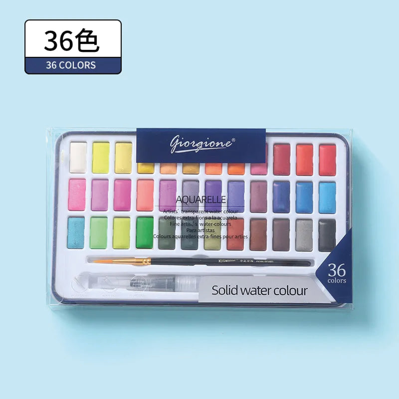 Set Acuarelas X36 Giorgione