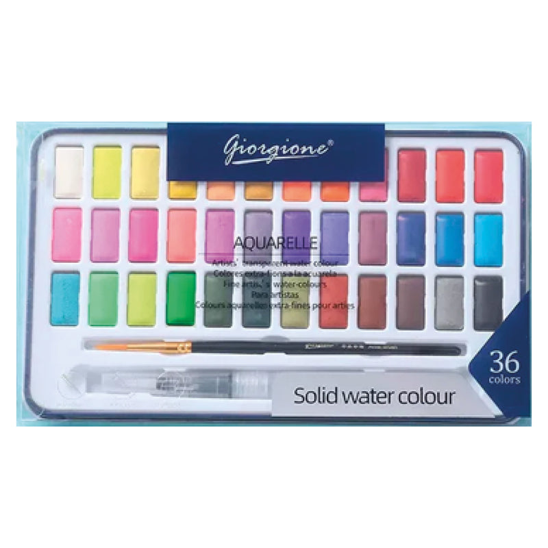 Set Acuarelas X36 Giorgione