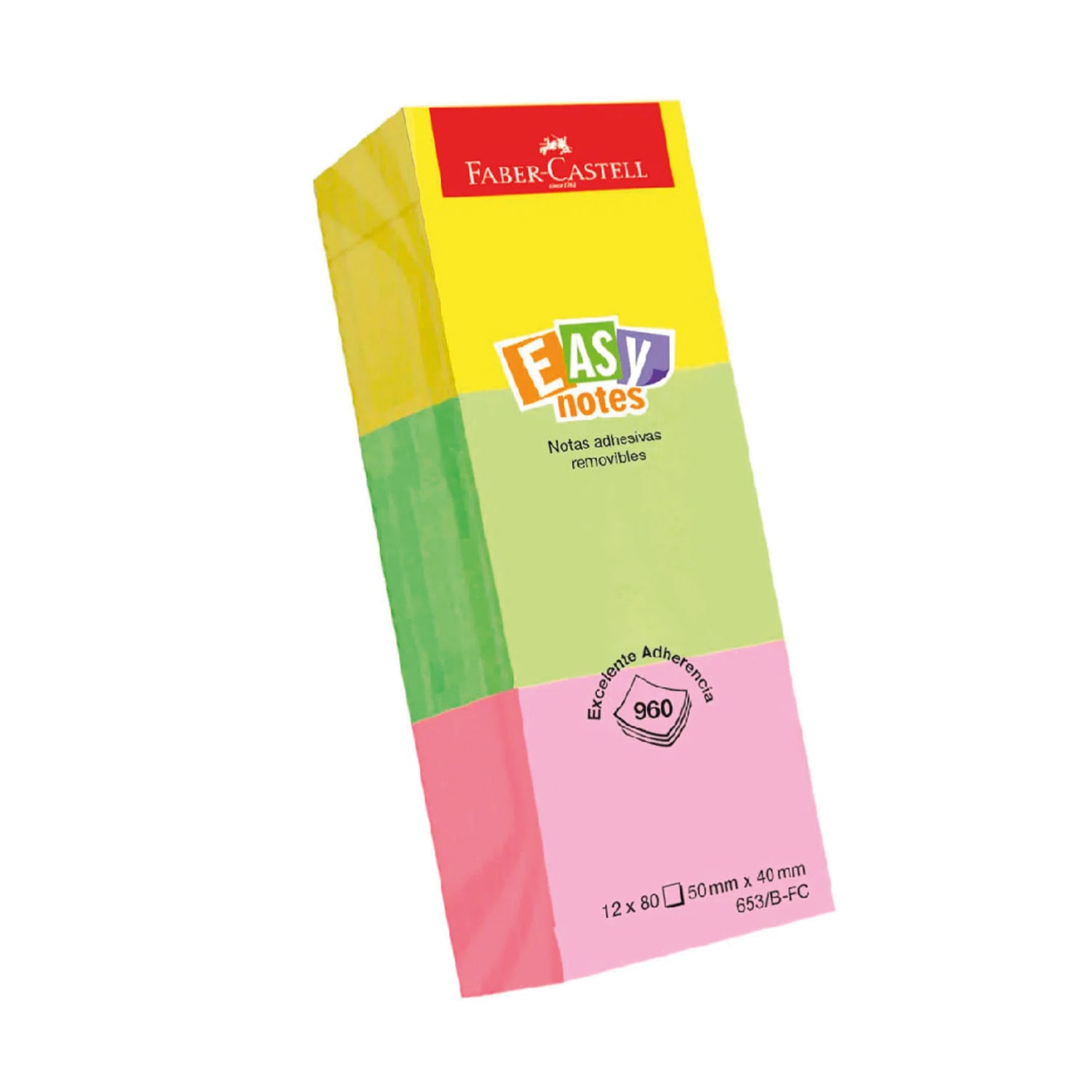 Notas Adh. 12 Blocks X3 Colores 960 H. Faber Castell – Verqui