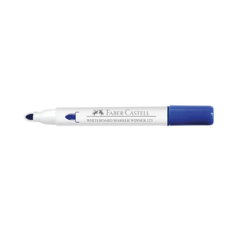 Plumón 123 para Pizarra Punta Media Faber Castell