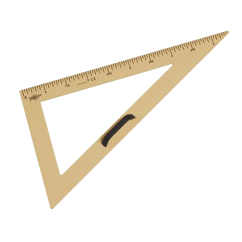 Escuadra de Madera para Pizarra de Madera 45º - 60º  Arteck