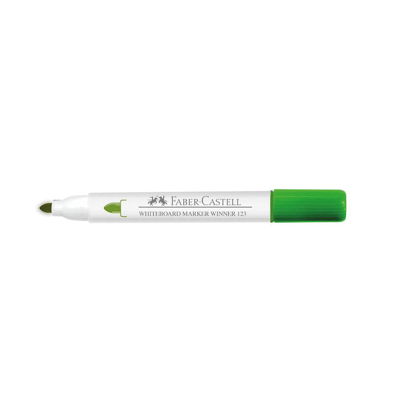 Plumón 123 para Pizarra Punta Media Faber Castell