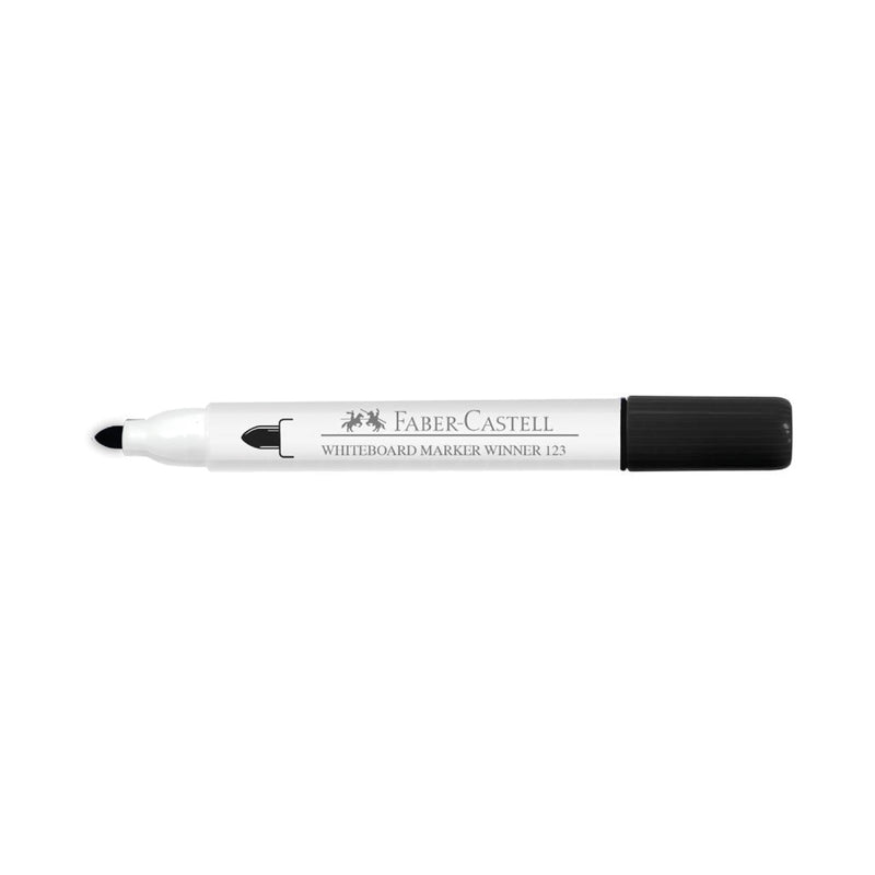 Plumón 123 para Pizarra Punta Media Faber Castell