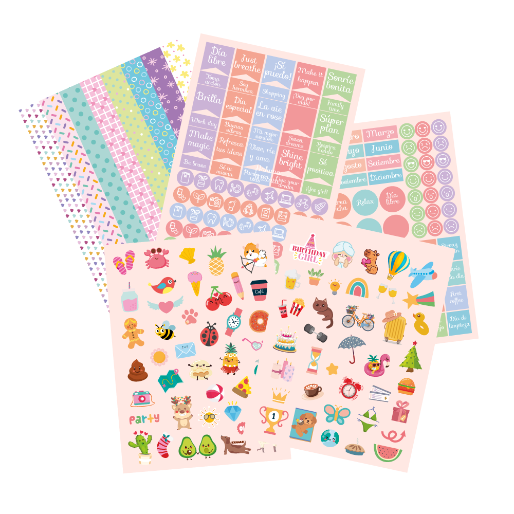 Láminas de Stickers – Verqui